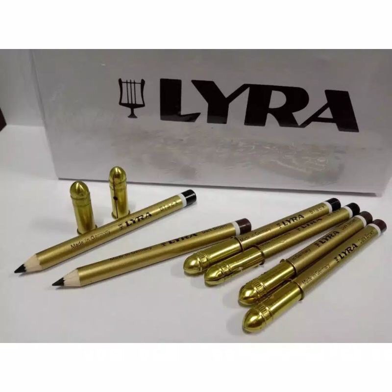 PENSIL ALIS LYRA ORIGINAL PENSIL ALIS ARAB CELAK HITAM DAN COKLAT