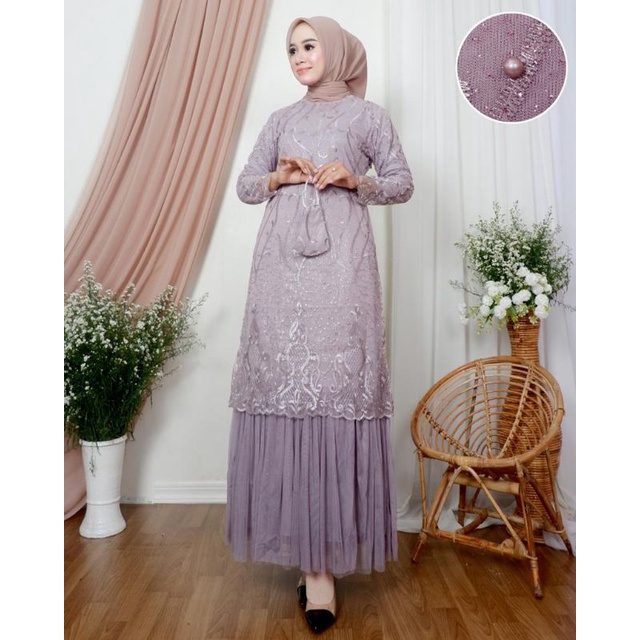 DRESS PESTA MEWAH| GAMIS TUTU TULLE| GAMIS| GAMIS TILE| GAMIS KONDANGAN| GAMIS PESTA|KEBAYA WISUDA| GAMIS TERBARU| GAMIS TULLE MEWAH| GAMIS TILE NJ MODE