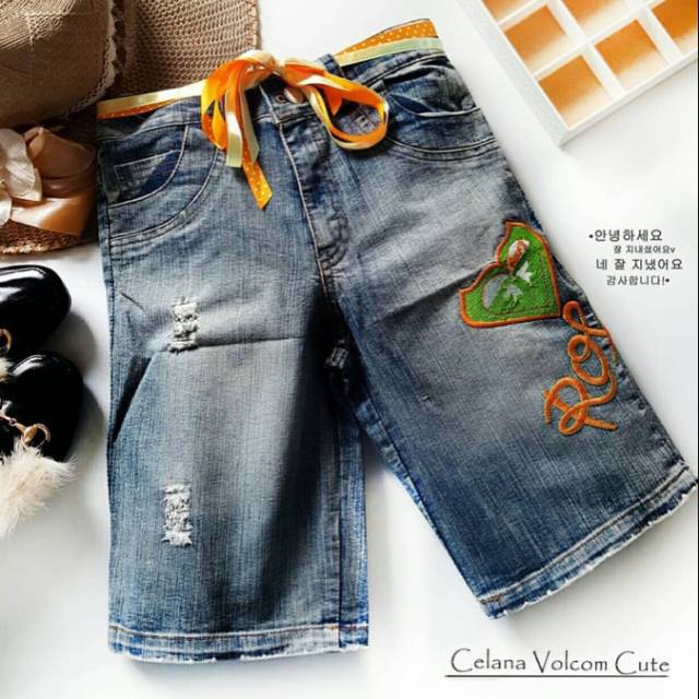 ABIEL_Celana Jeans Anak Volcom Cute