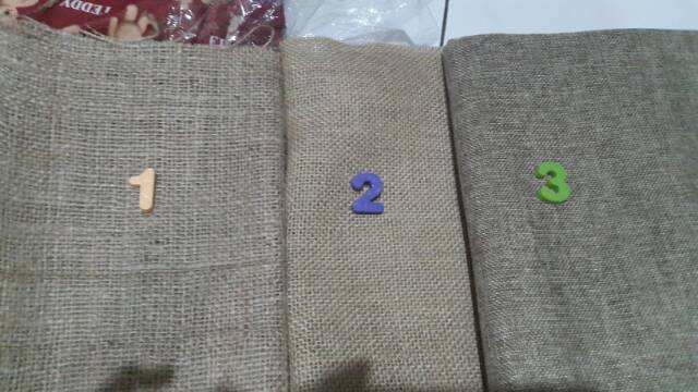 Kain goni / kain burlap / jute dijual per yard (90 cm)