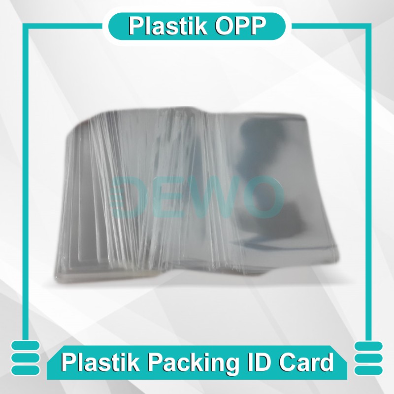 

Plastik OPP Packing ID Card