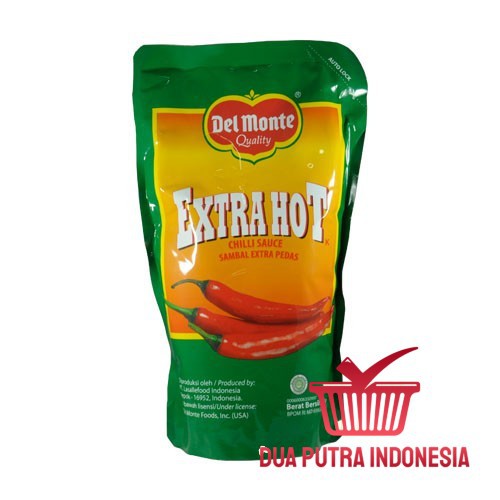 

SAMBAL/ SAMBEL DELMONTE EXTRA HOT 1 KG- 1 DUS ISI 10 PCS