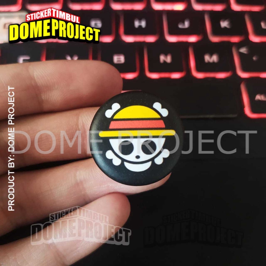 ONE PIECE PIN PENITI 25MM BUTTON PIN AKSESORIES ROMPI AKSESORIES TAS