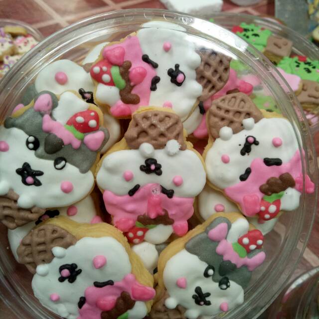 

Hamster cone cookies