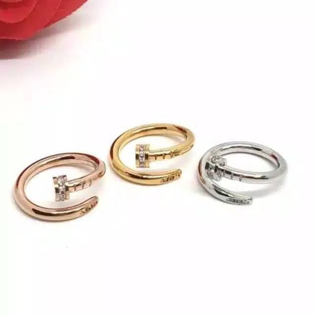 CINCIN PAKU / CINCIN TITANIUM ANTI KARAT / CINCIN FASHION / CINCIN WANITA / CINCIN KOREA