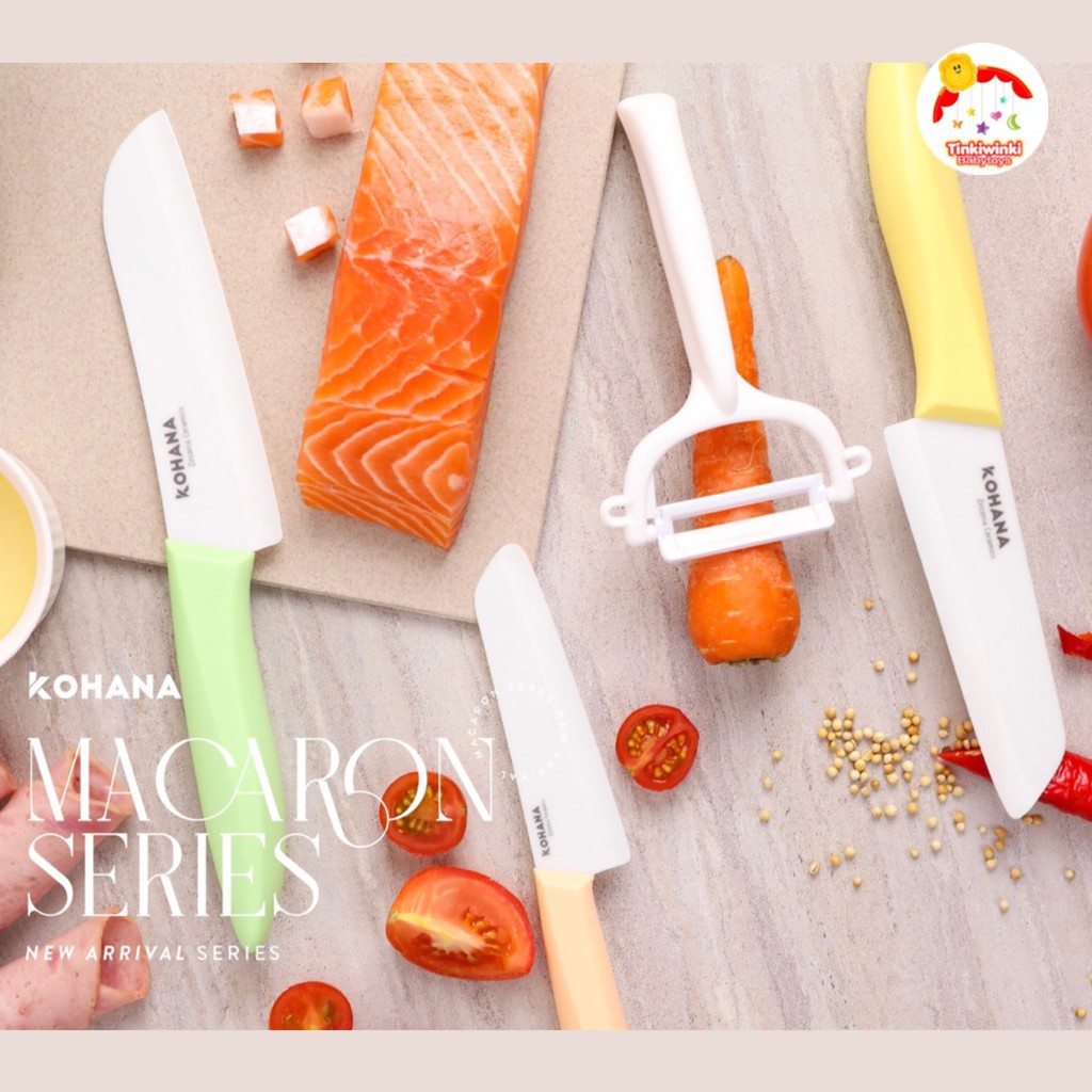 Kohana Macaron Series Cook's Kitchen Milieu Peeler Knife
