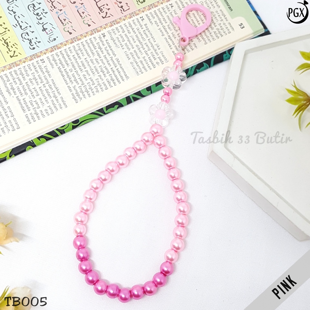 PGX Tasbih Gantungan Kunci 2in1 Isi 33 Butir Fashion Muslim TB005