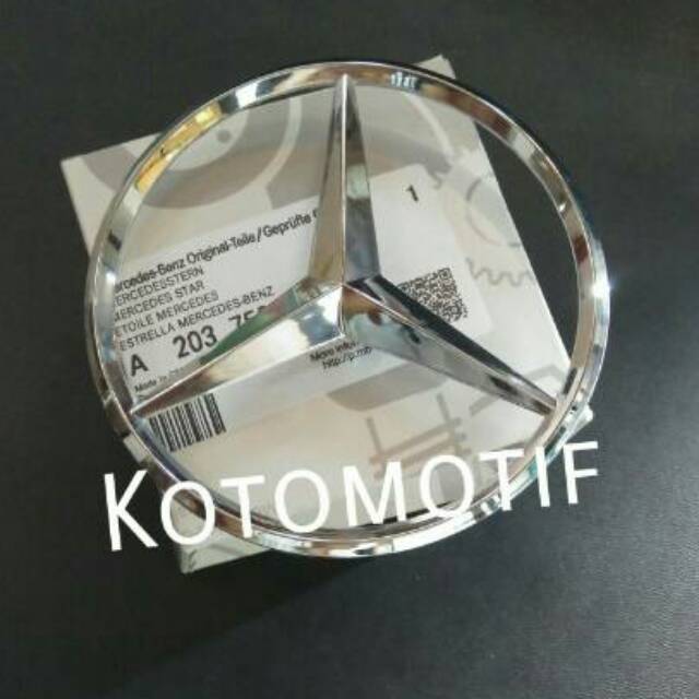 Emblem Mercedes Benz W203 Bagasi