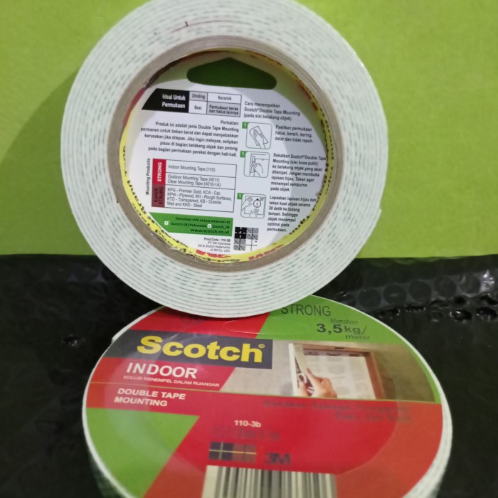 

Nikmati Double Tape Mounting 3M 12 Mm Bagus