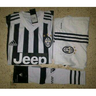 koJERSEY BOLA JUVENTUS HOME 15/16 GRADE ORI STELAN FULL SET