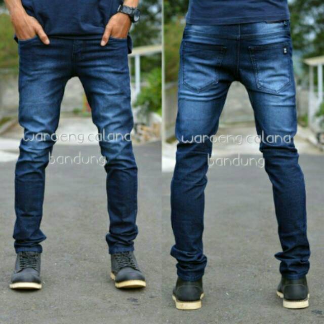 celana jeans ripead/skiny/slimfit