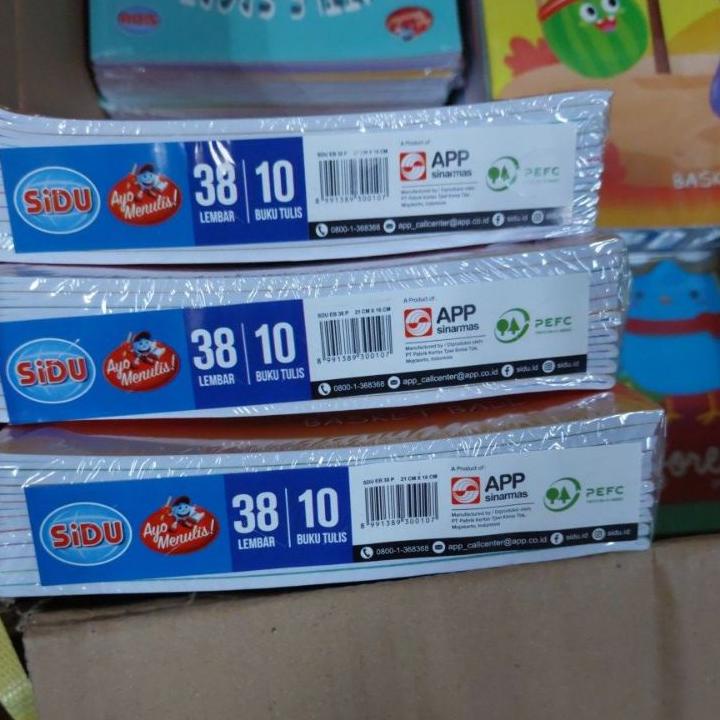 

Trendy Buku Tulis SIDU 38 1 PAK ~