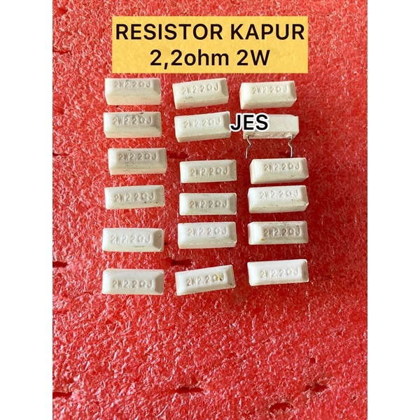 RESISTOR KAPUR 2,2ohm 2W