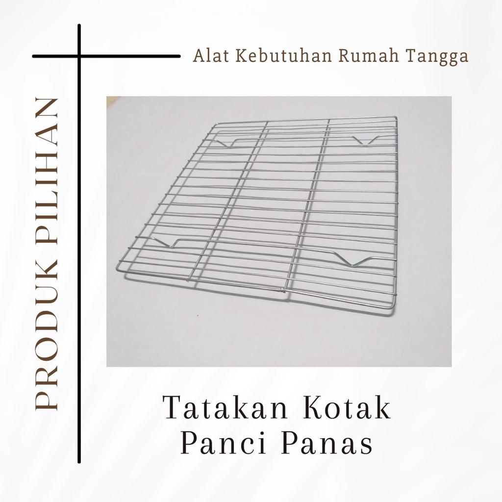 Tatakan Panci Kotak / Tatakan Panci Tahan Panas / Kukusan / Wajan / Tatakan Serbaguna