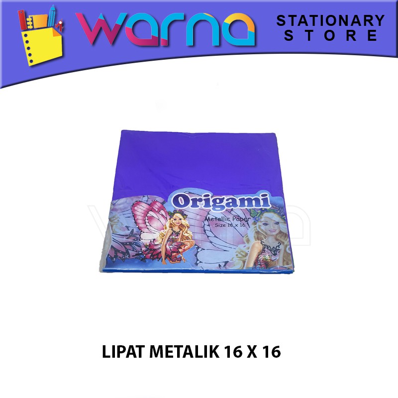 

KERTAS LIPAT/ORIGAMI METALIK 16 X 16