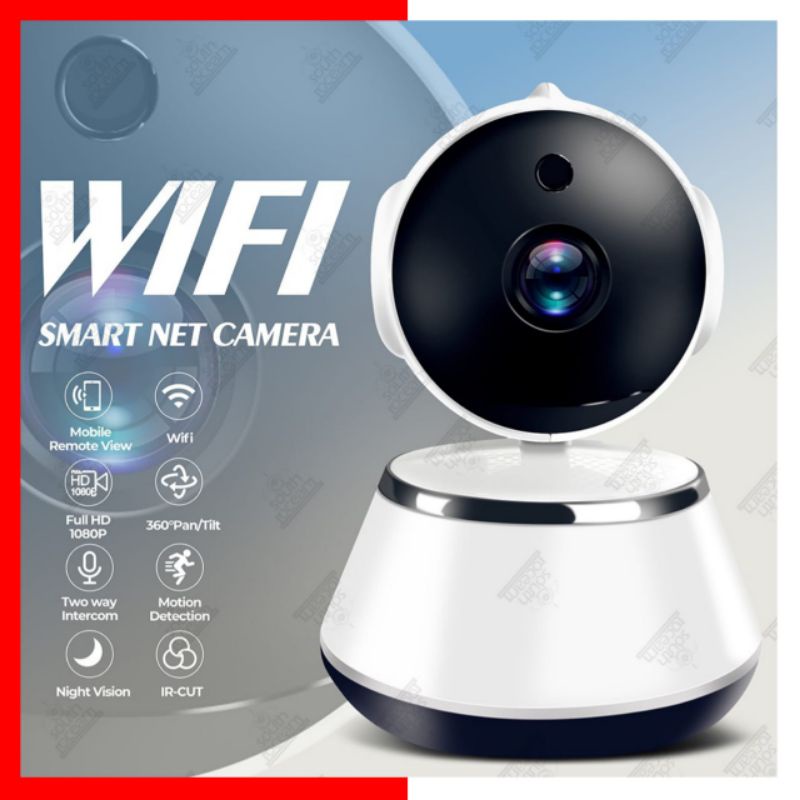 IP Camera CCTV  - Smart Wifi Camera  1080 I Wireless IP CAM