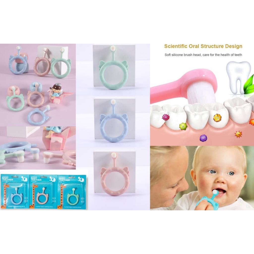 CL BABY TOOTHBRUSH TEETHER / GIGITAN BAYI