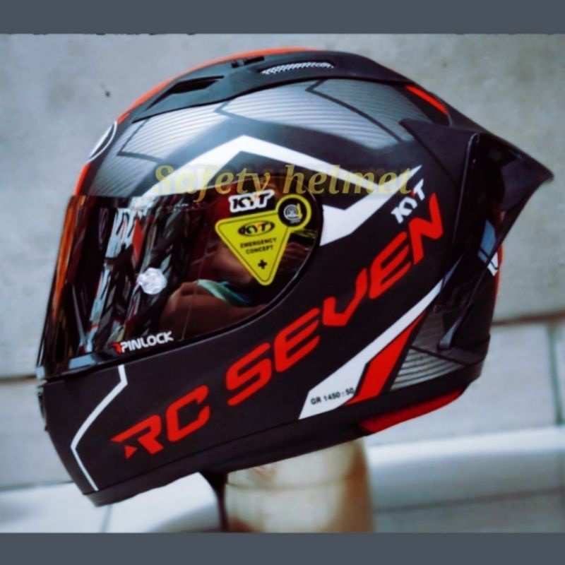 helm full face kyt rc seven paket ganteng kyt rc7 Paket Ganteng-10