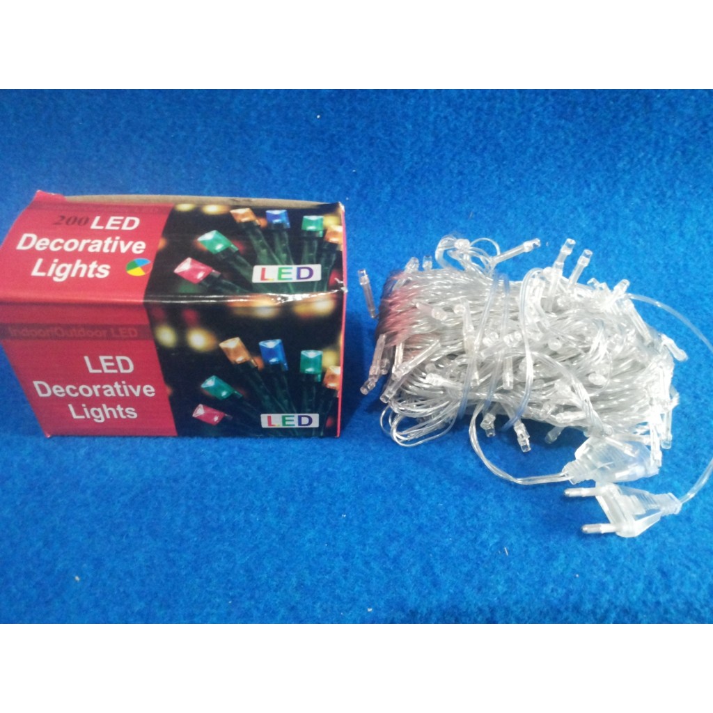 LAMPU NATAL LED 200L GAXINDO  WARNA WARNI