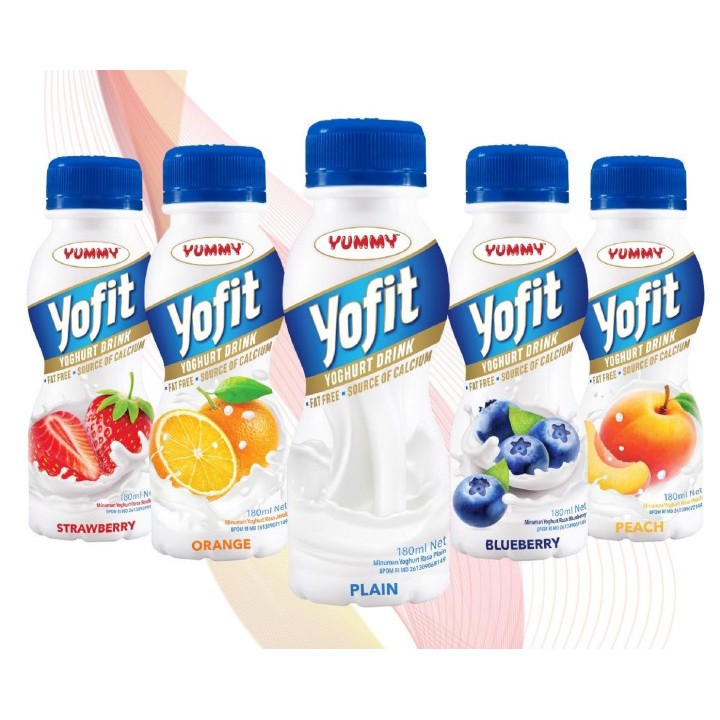 

Yummy Yofit drink 180 ml per 4 pcs