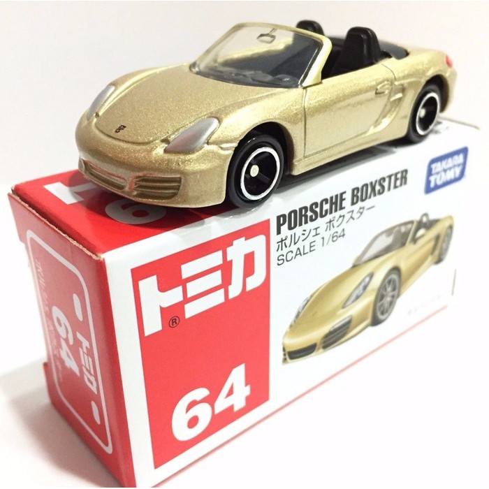Porsche Boxster Gold No 64 Tomica Reguler Takara Tomy - D35566 - Original Asli