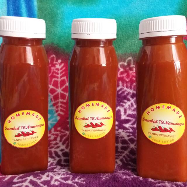 

Sambal cabe TS Namanya 250 ml