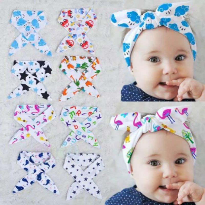 Bandana bayi , hiasan kepala bayi, bandana pita, topi bayi murah