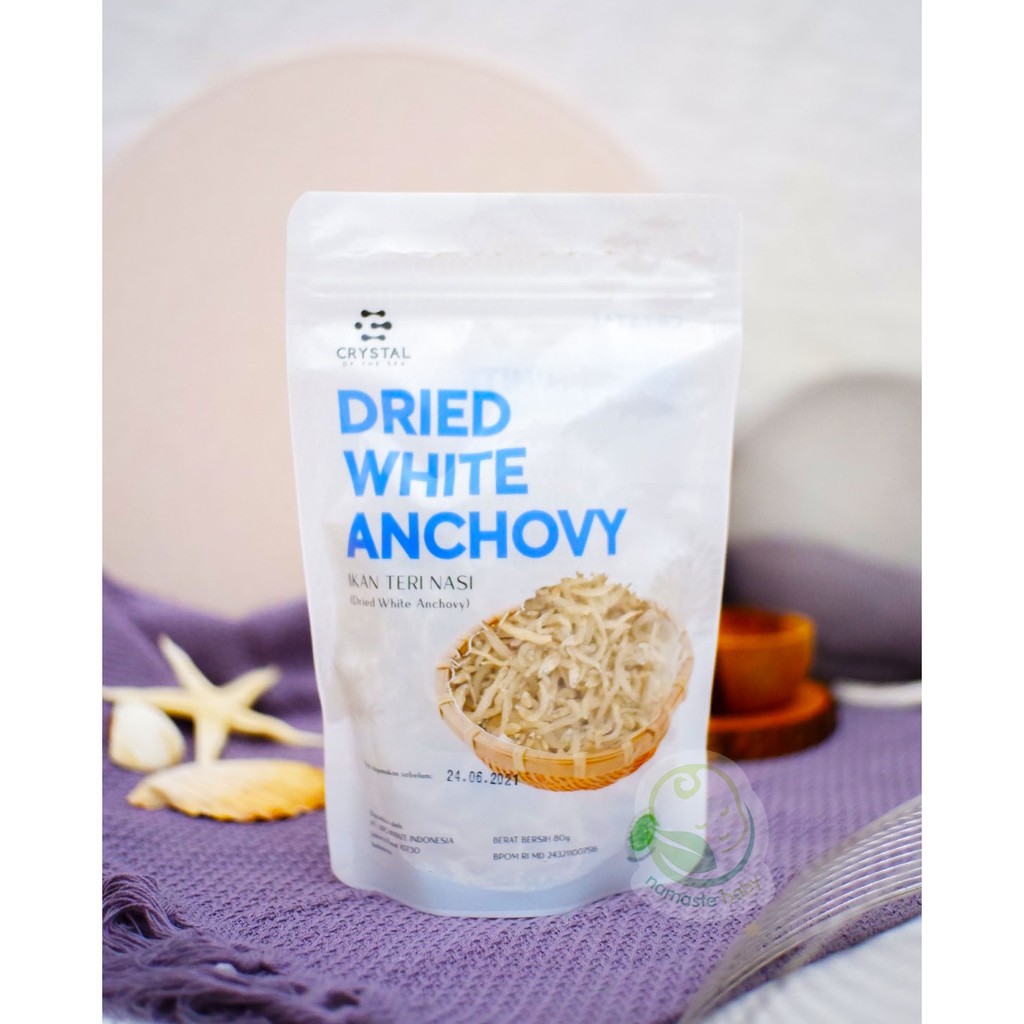 

CRYSTAL OF THE SEA - DRIED WHITE ANCHOVY 80GR