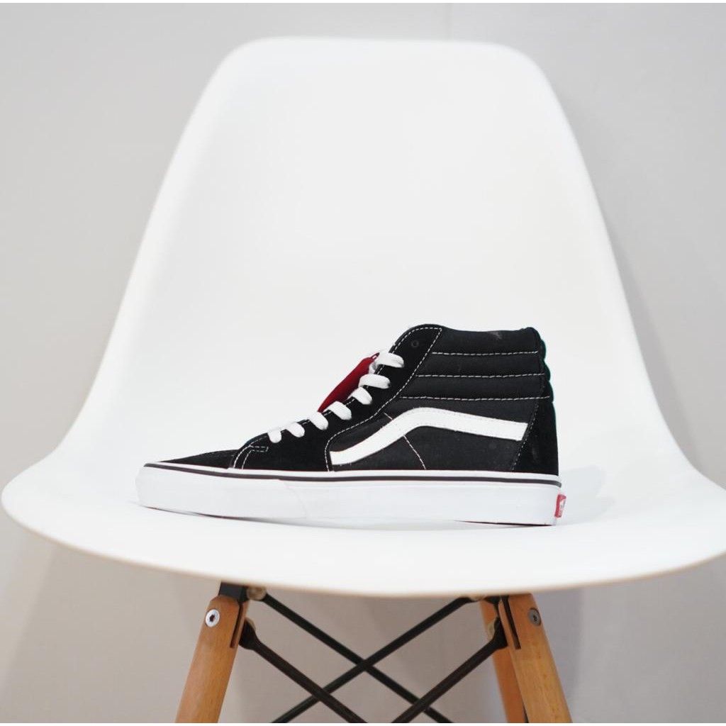 VANS SK8-HI BLACK WHITE