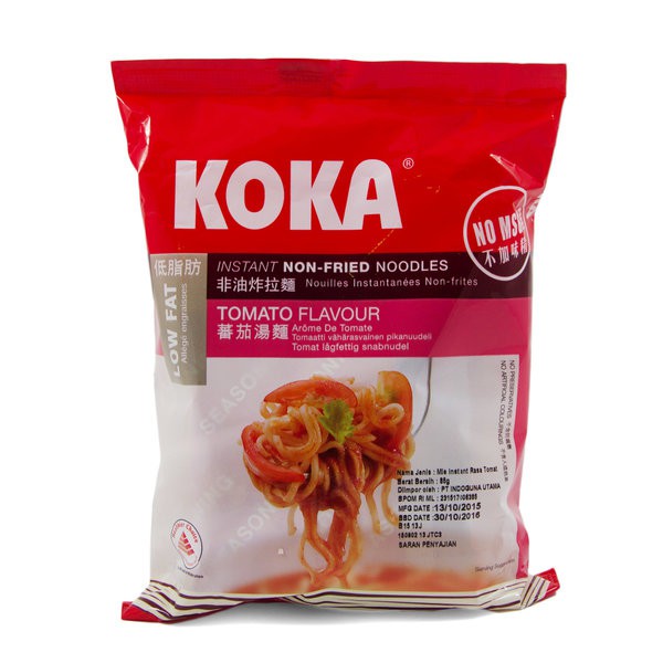 

KOKA Tomato Instant Non Fried Noodle 85gr