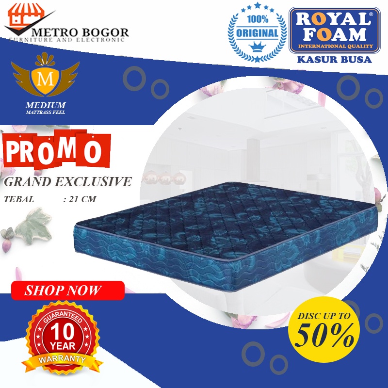 Kasur Busa Royal Foam GRAND EXCLUSIVE MURAH