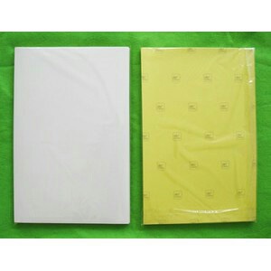 

-G360- 20 Lbr Kertas Sticker HVS Folio F4 Printable 21,5x33cm Stiker bisa diprint Tinta Inkjet Ukuran F4 Bukan A2 A3 / A4 / A5 / A6