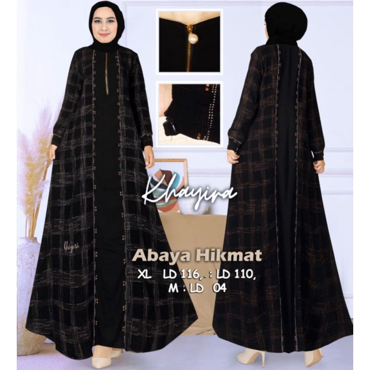 terbaru baju hikmat kw bahan tenun import asli produk khayira