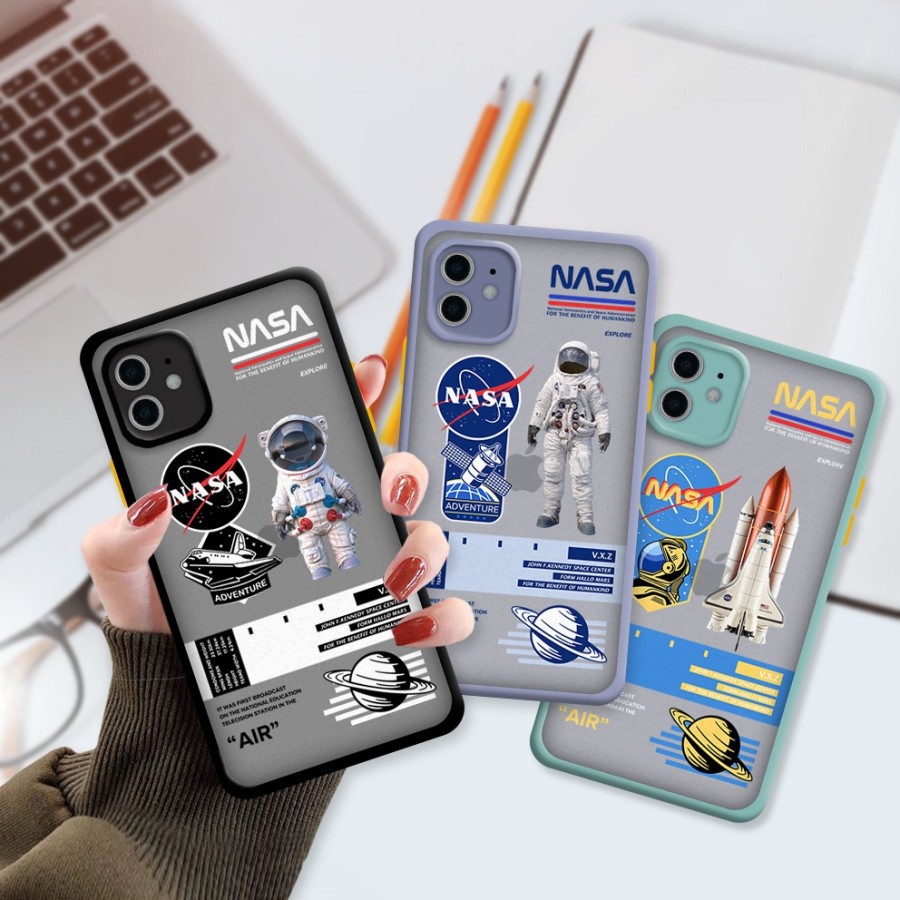 nasa hybrid case Iphone 6    6+ 7 8 7+ 8+ x xr xs max 11 pro