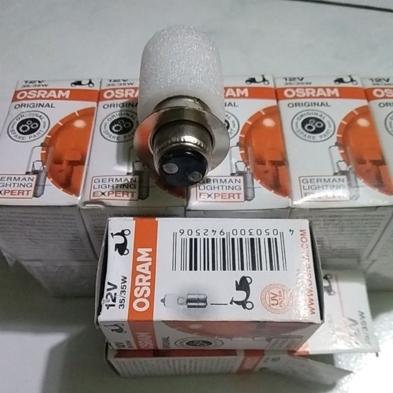 Bohlam lampu depan osram12v