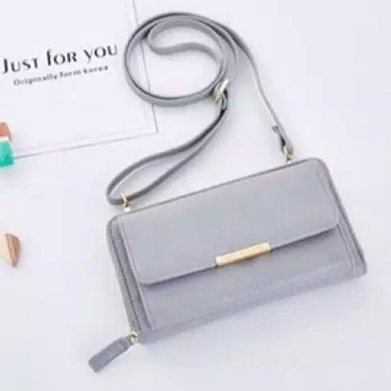 DOMPET HAMLE - Dompet Lipat Wanita (Free Tali Panjang)