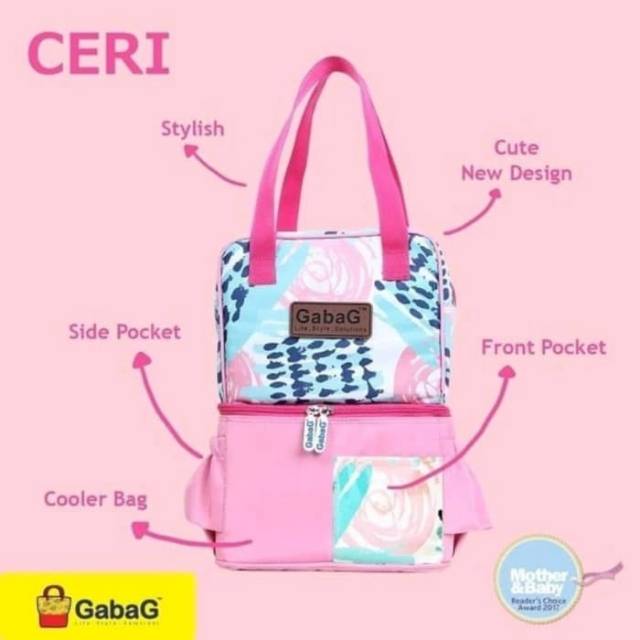 Gabag ceri tas cooler bag asi