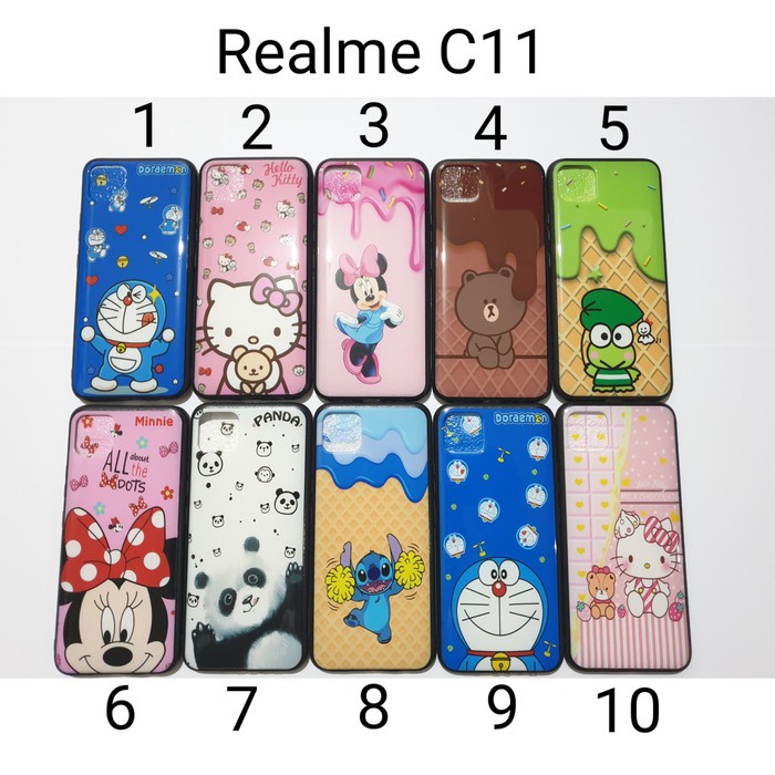 Case Soft Fuze Realme C11 2020 Motif Karakter Realme C11 Karakter