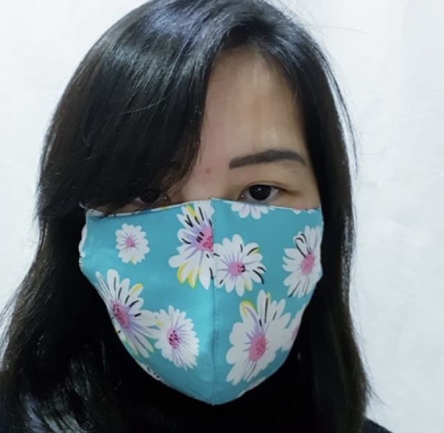 Masker Fashion 3 Lapisan Bahan ( tidak bisa pilih motif )