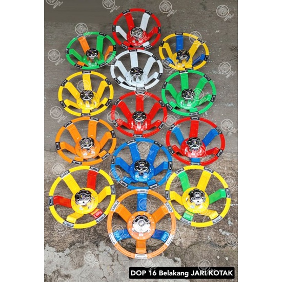 DOP VARIASI WELDOP TRUCK 16" JARI KOTAK WARNA DYNA CANTER COLT DUTRO ELF WHELLDOP WILDOP WHEELDOP VE