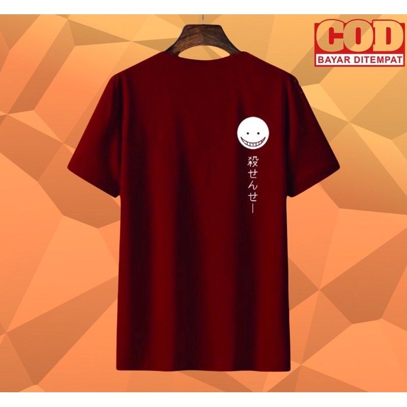 BAJU PRIA UKURAN S M L XL XXL XXXL Koro sensei 殺せんせー