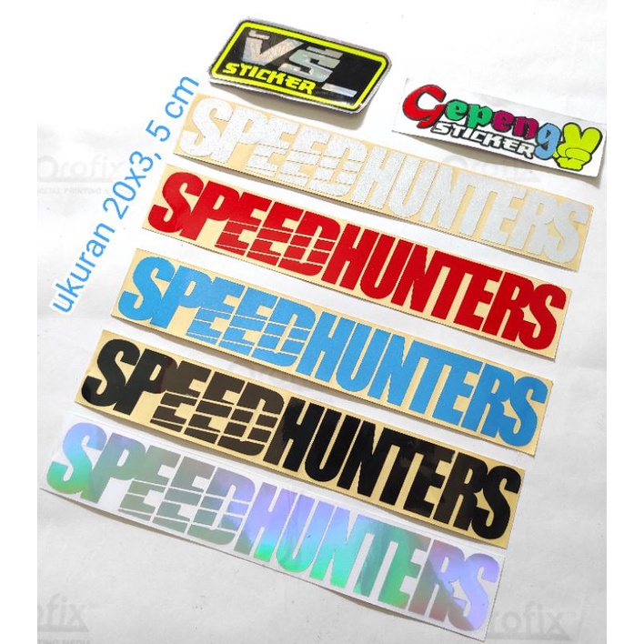 

sticker cutting speedhunters termurah