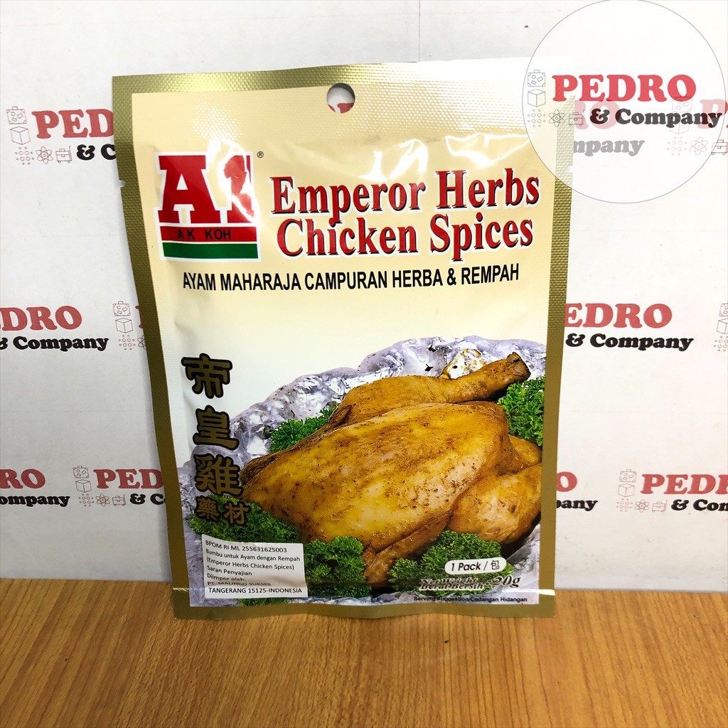 

A1 emperor herbs chicken spices 20 gram - ayam maharaja campuran herb