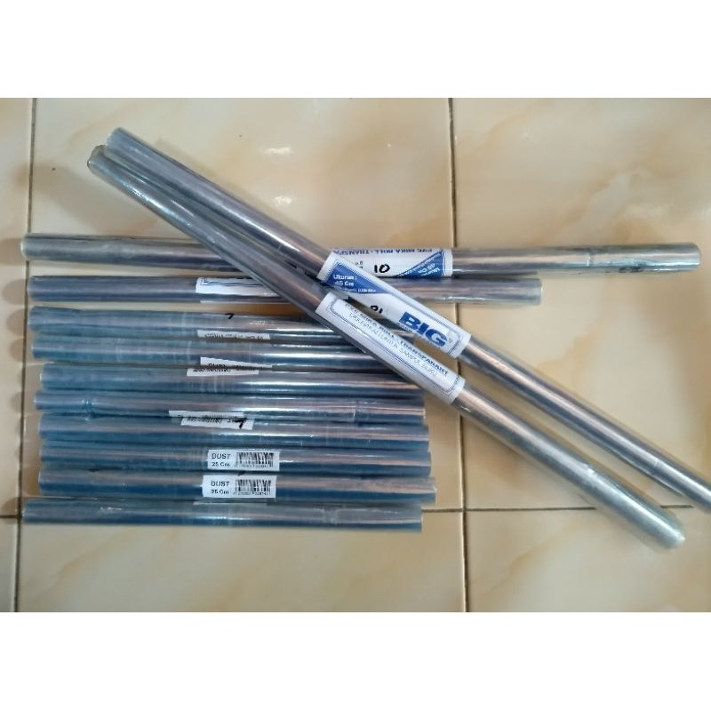 

Sampul PVC mika roll transparan tebal 0.06