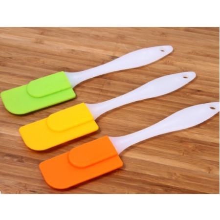 Spatula Pengaduk Adonan Silikon Karet Silicone Anti Lengket