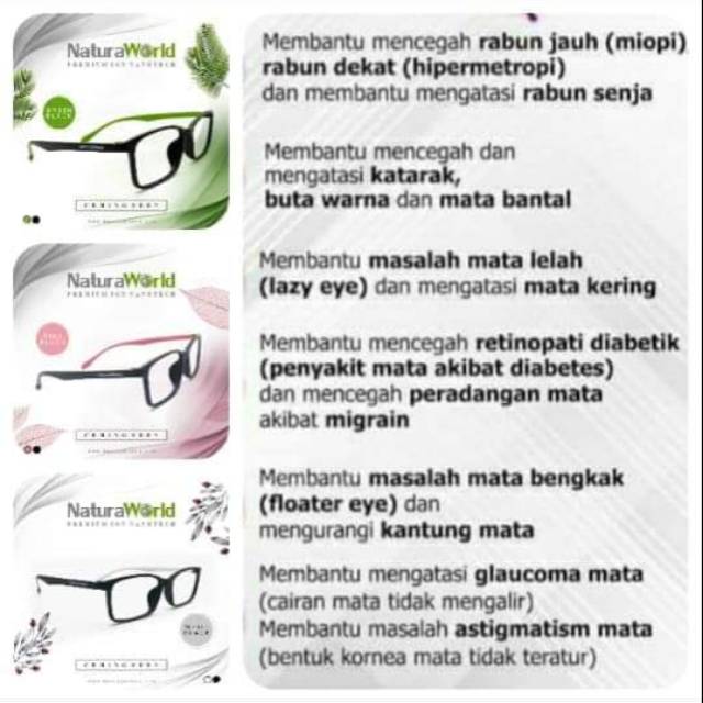Kaca mata terapi naturaworld