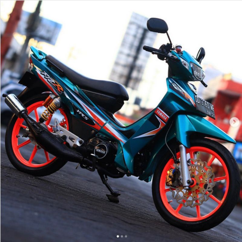 full set body halus fiz r hijau tosca metalic