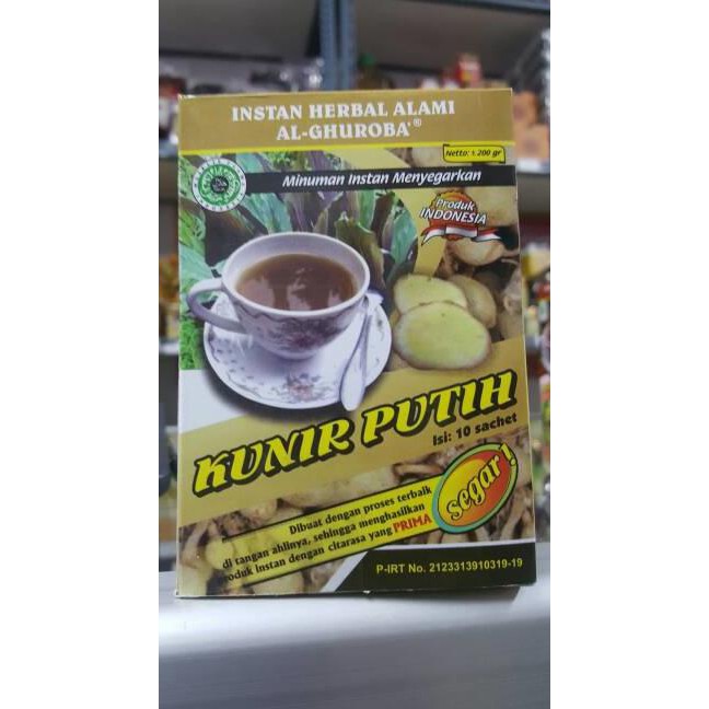 

Minuman Instan KUNIR PUTIH AL-GHUROBA