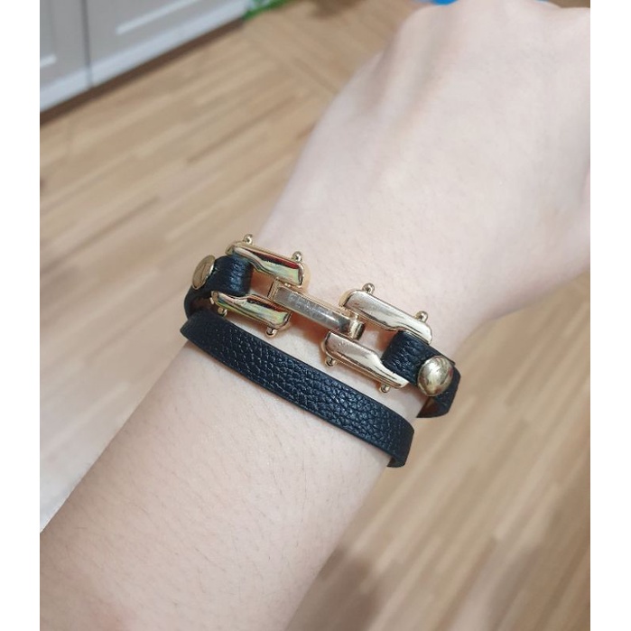 Gelang Premium Quality Model lilit import Gelang tangan kulit Branded Band