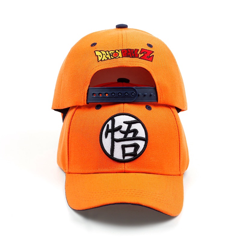 2020baru Kualitas Tinggi Katun Dragon Ball Z Goku Topi Baseball Topi Pria Wanita Anime Dragon Ball Adjustable hip hop snapback cap